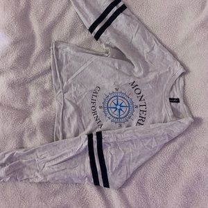 Cropped sweatshirt